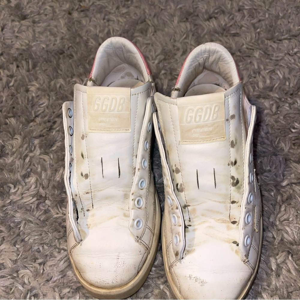 Authentic Golden Goose Pure -Star Sneakers 37 Women Pink/White